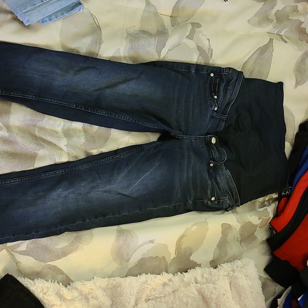 Over the bump jeans size 4